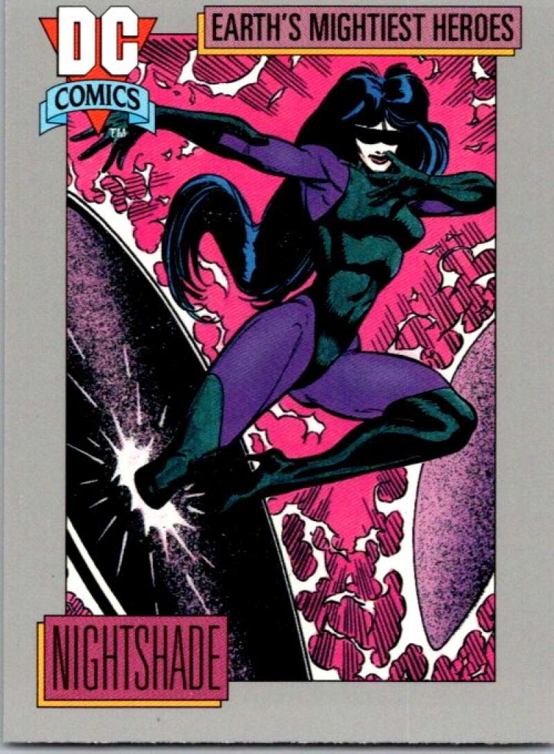 1991 Impel DC Comics #64 Nightshade  V36576