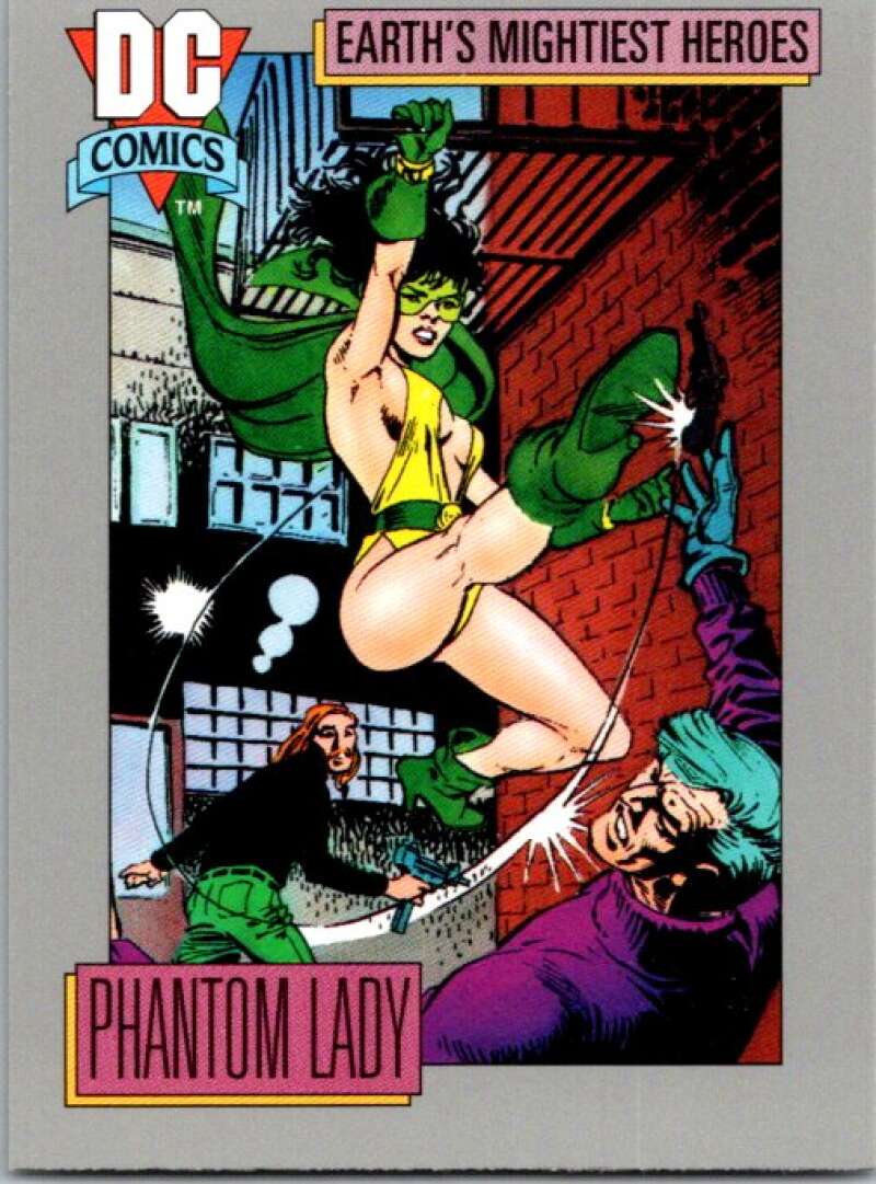 1991 Impel DC Comics #70 Phantom Lady  V36582