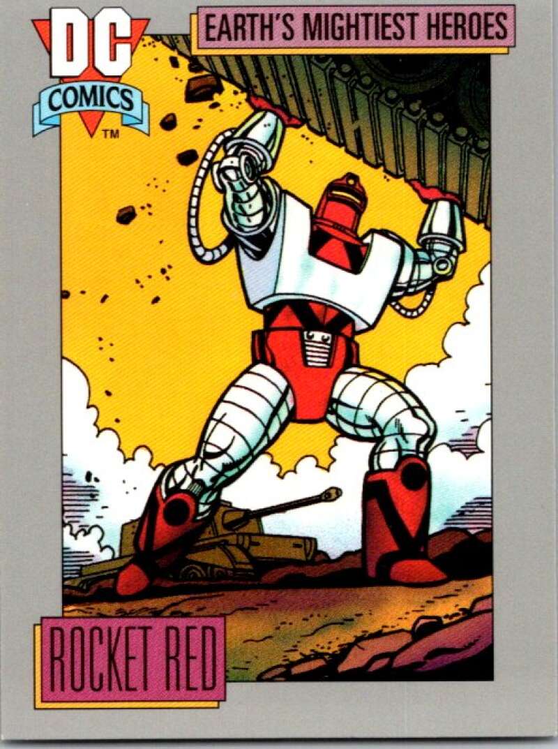 1991 Impel DC Comics #74 Rocket Red  V36587
