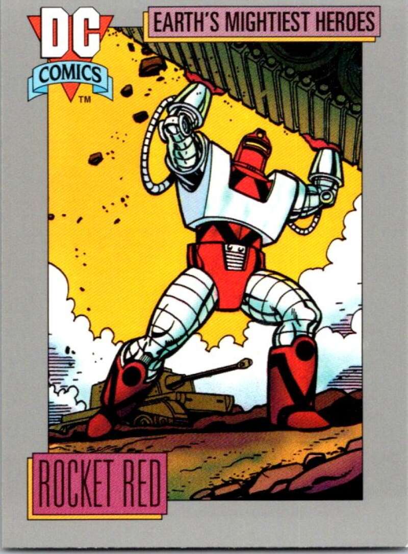 1991 Impel DC Comics #74 Rocket Red  V36588