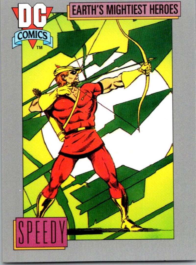 1991 Impel DC Comics #75 Speedy  V36589