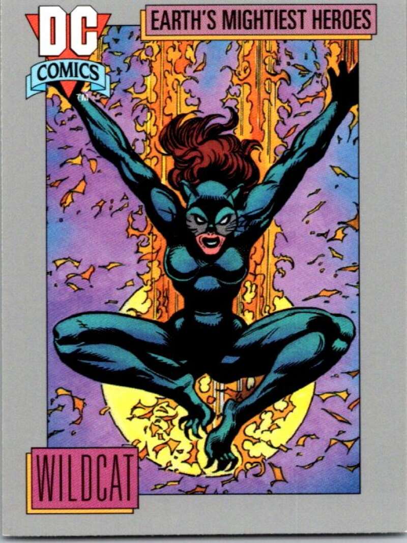 1991 Impel DC Comics #78 Wildcat  V36590