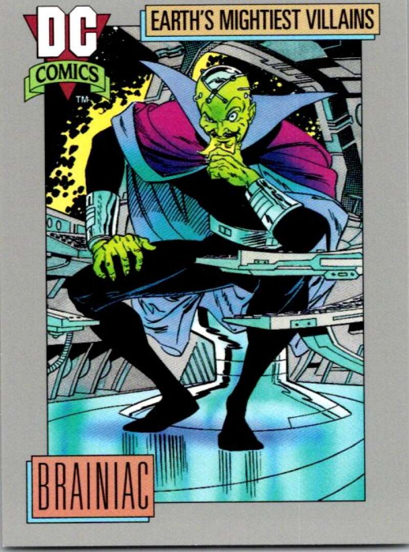 1991 Impel DC Comics #84 Brainiac  V36595