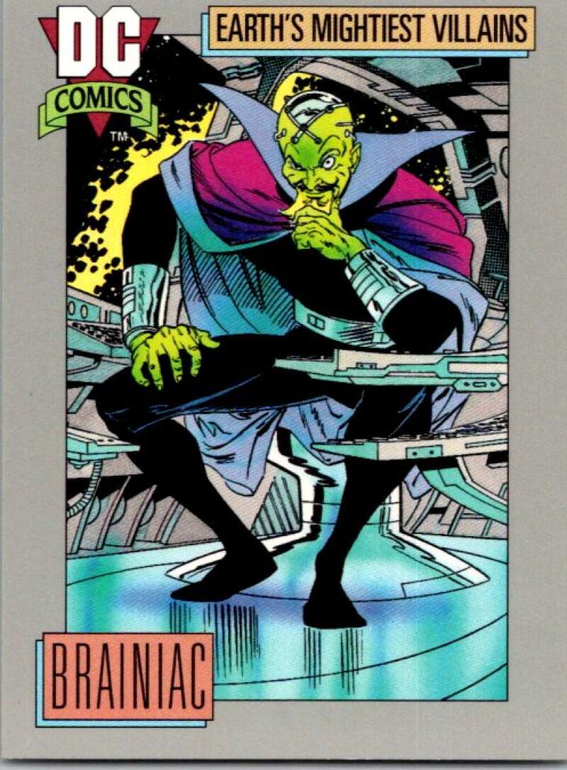 1991 Impel DC Comics #84 Brainiac  V36596