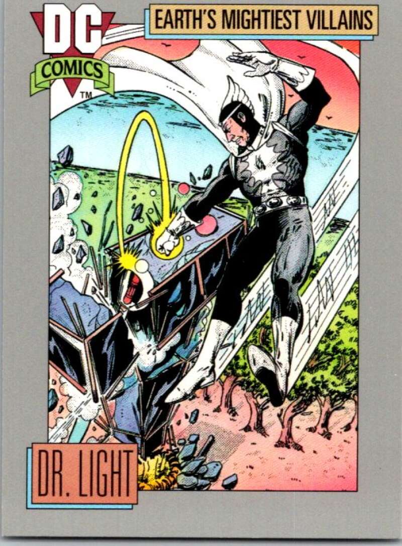 1991 Impel DC Comics #92 Dr. Light  V36605
