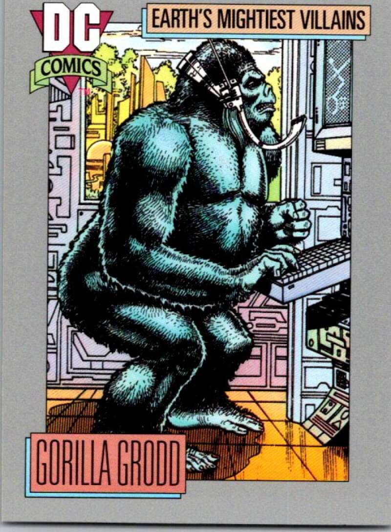 1991 Impel DC Comics #96 Gorilla Grodd  V36611