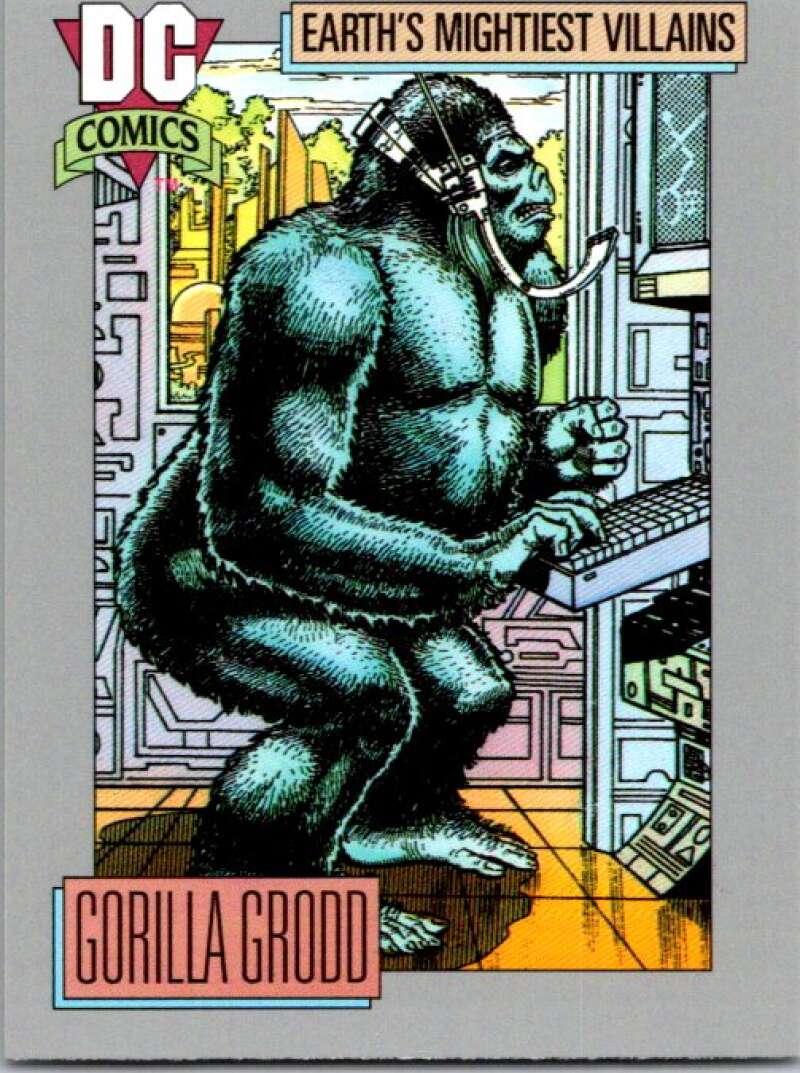 1991 Impel DC Comics #96 Gorilla Grodd  V36614