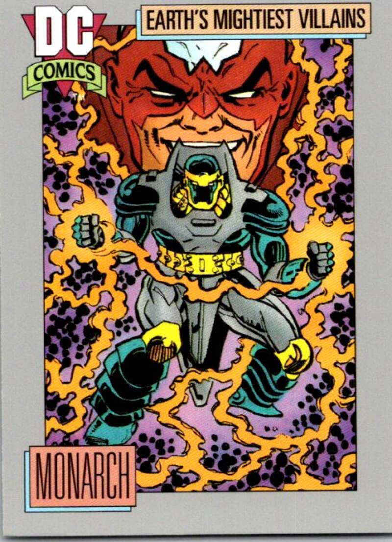 1991 Impel DC Comics #100 Monarch  V36615