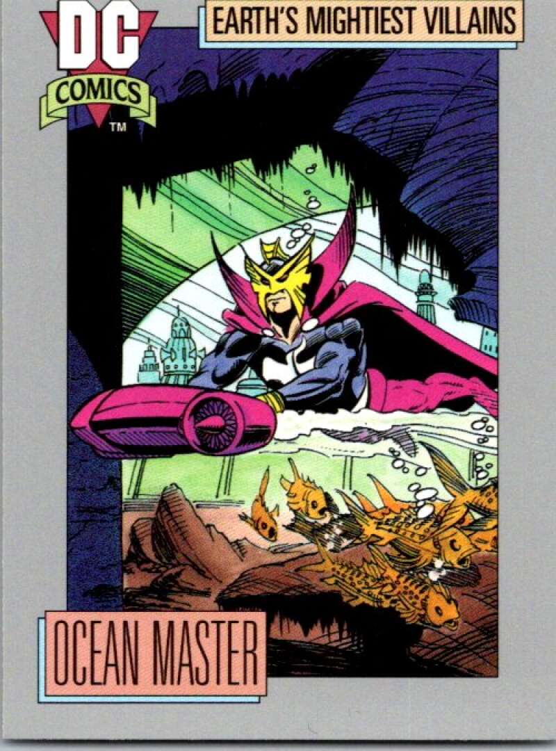 1991 Impel DC Comics #101 Ocean Master  V36616