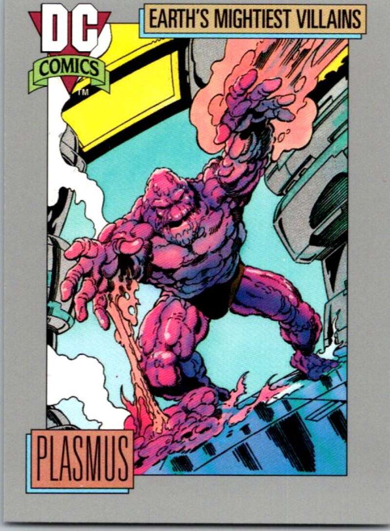 1991 Impel DC Comics #104 Plasmus  V36620
