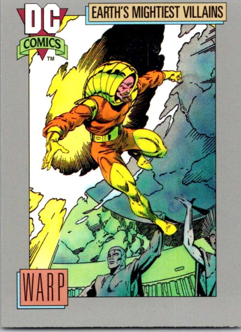 1991 Impel DC Comics #111 Warp  V36627