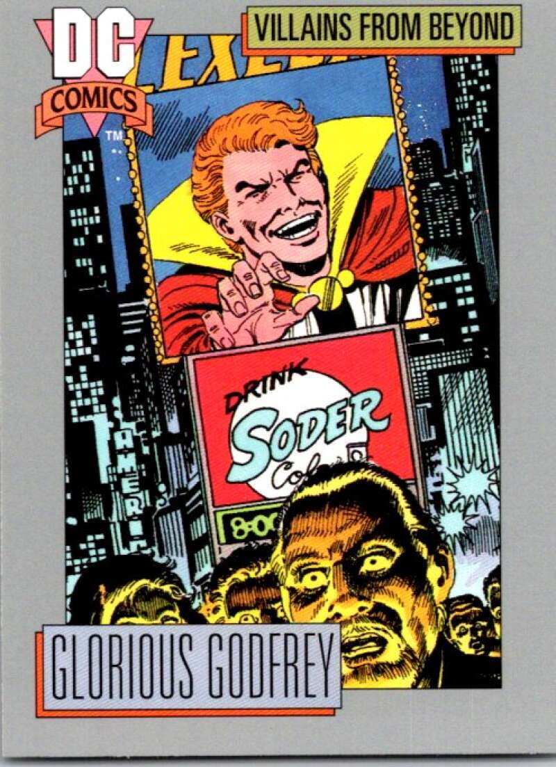 1991 Impel DC Comics #131 Glorious Godfrey  V36653
