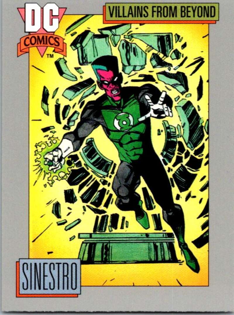 1991 Impel DC Comics #138 Sinestro  V36666