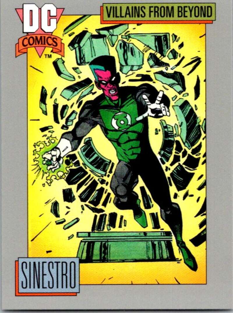 1991 Impel DC Comics #138 Sinestro  V36667
