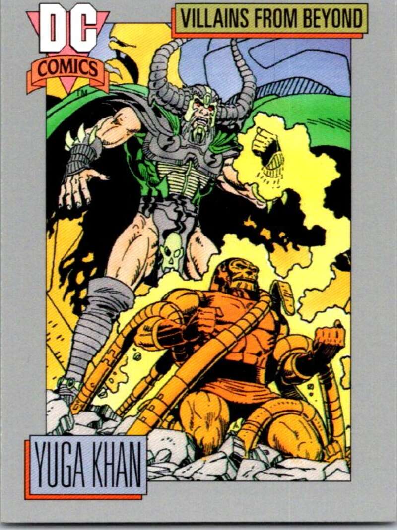 1991 Impel DC Comics #141 Yuga Khan  V36671