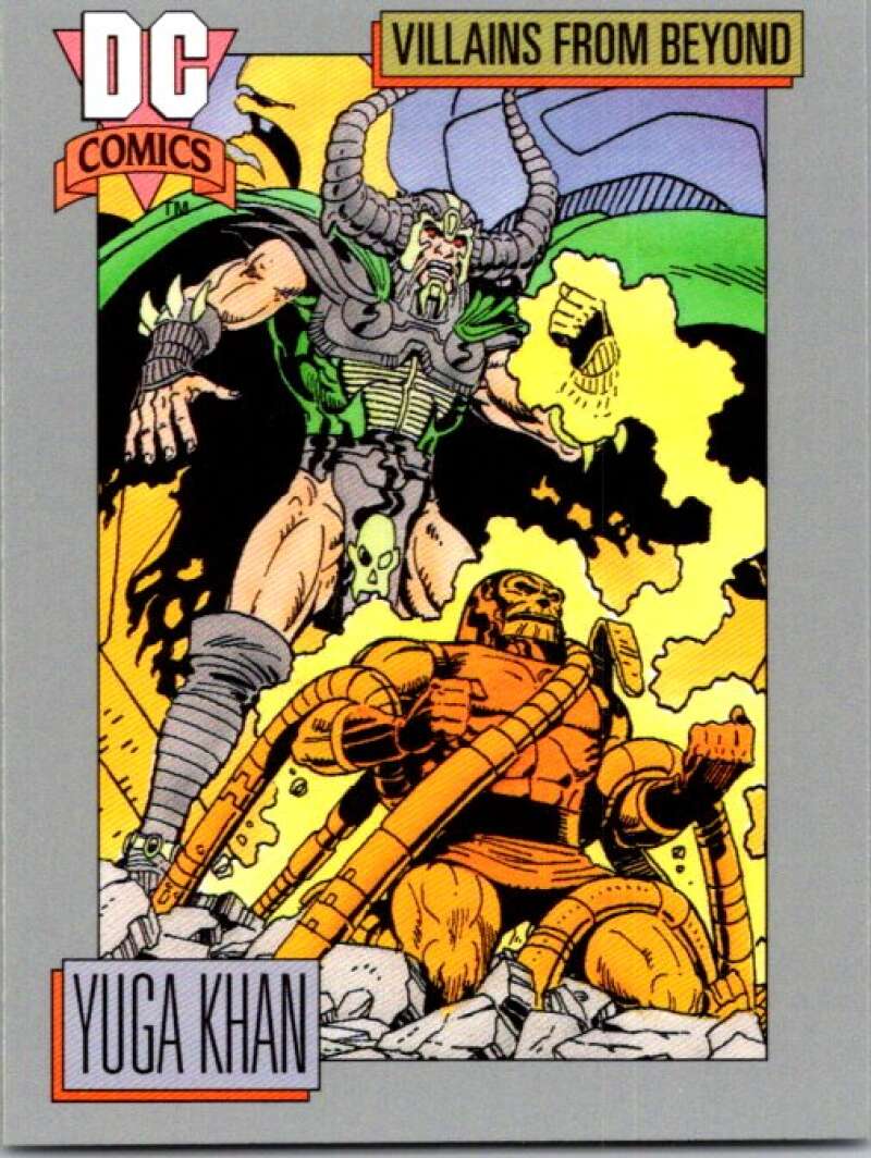 1991 Impel DC Comics #141 Yuga Khan  V36672