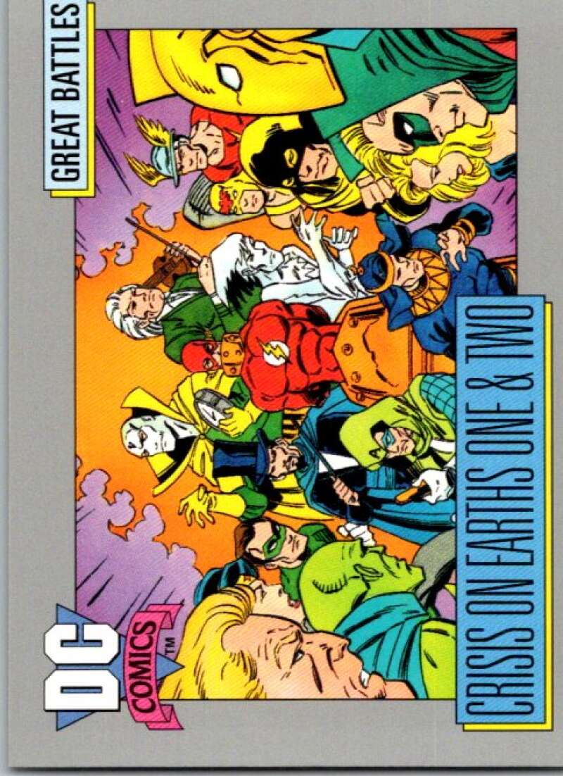1991 Impel DC Comics #143 Crisis on Earths One & Two  V36674