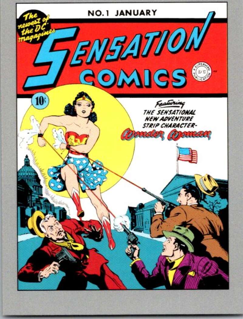 1991 Impel DC Comics #174 Sensation Comics #1  V36709