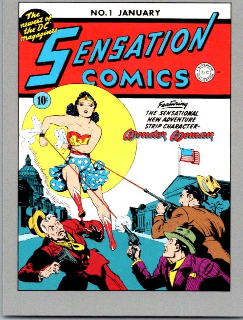 1991 Impel DC Comics #174 Sensation Comics #1  V36710