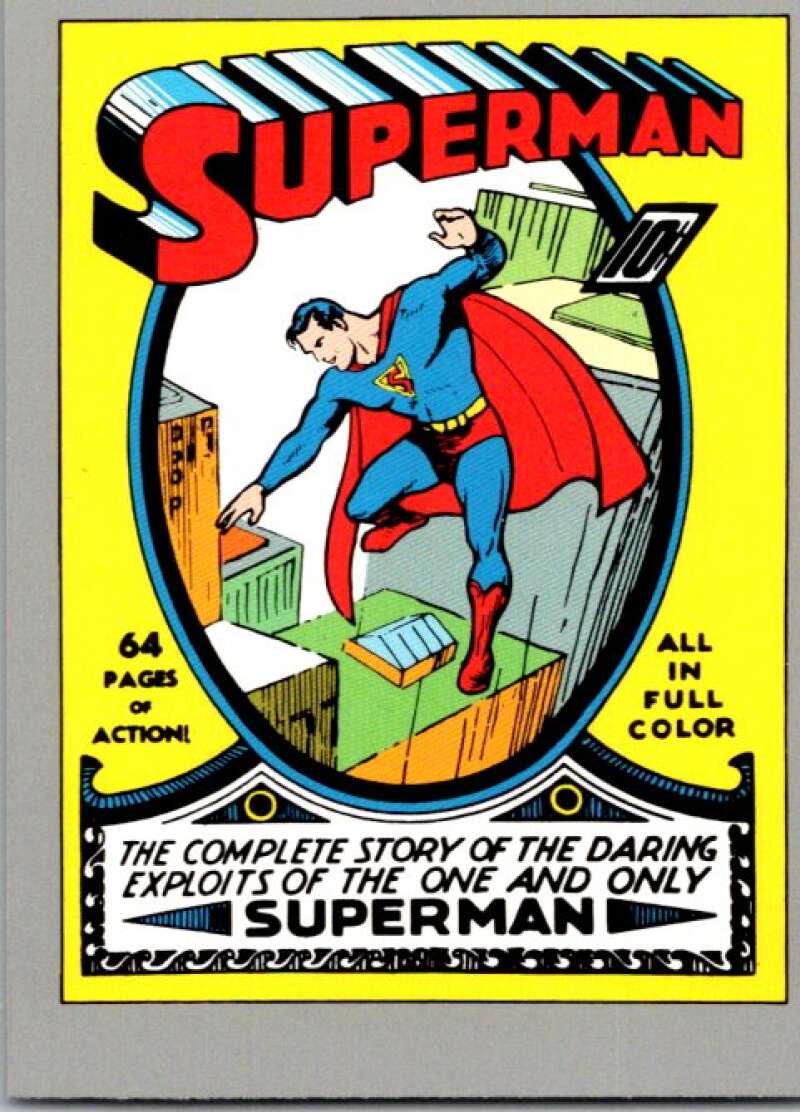 1991 Impel DC Comics #177 Superman #1  V36713