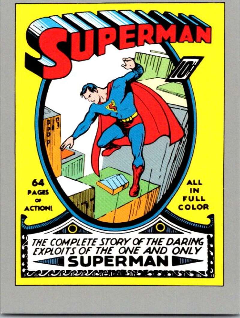 1991 Impel DC Comics #177 Superman #1  V36714
