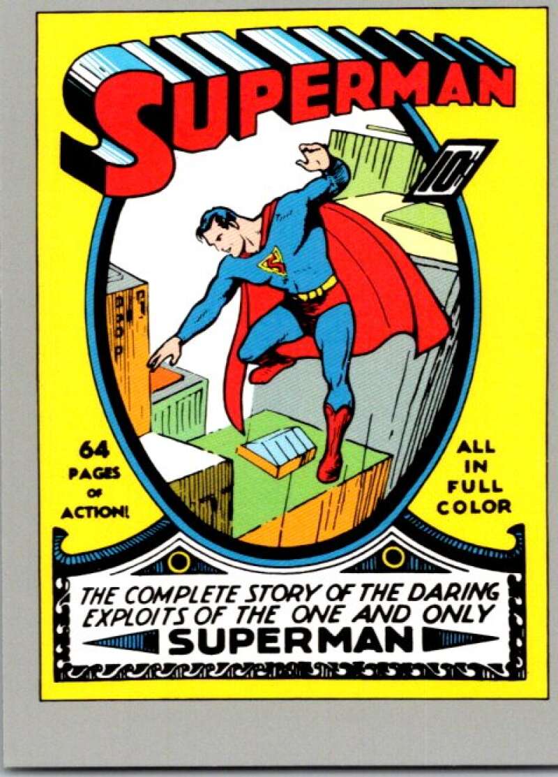 1991 Impel DC Comics #177 Superman #1  V36715
