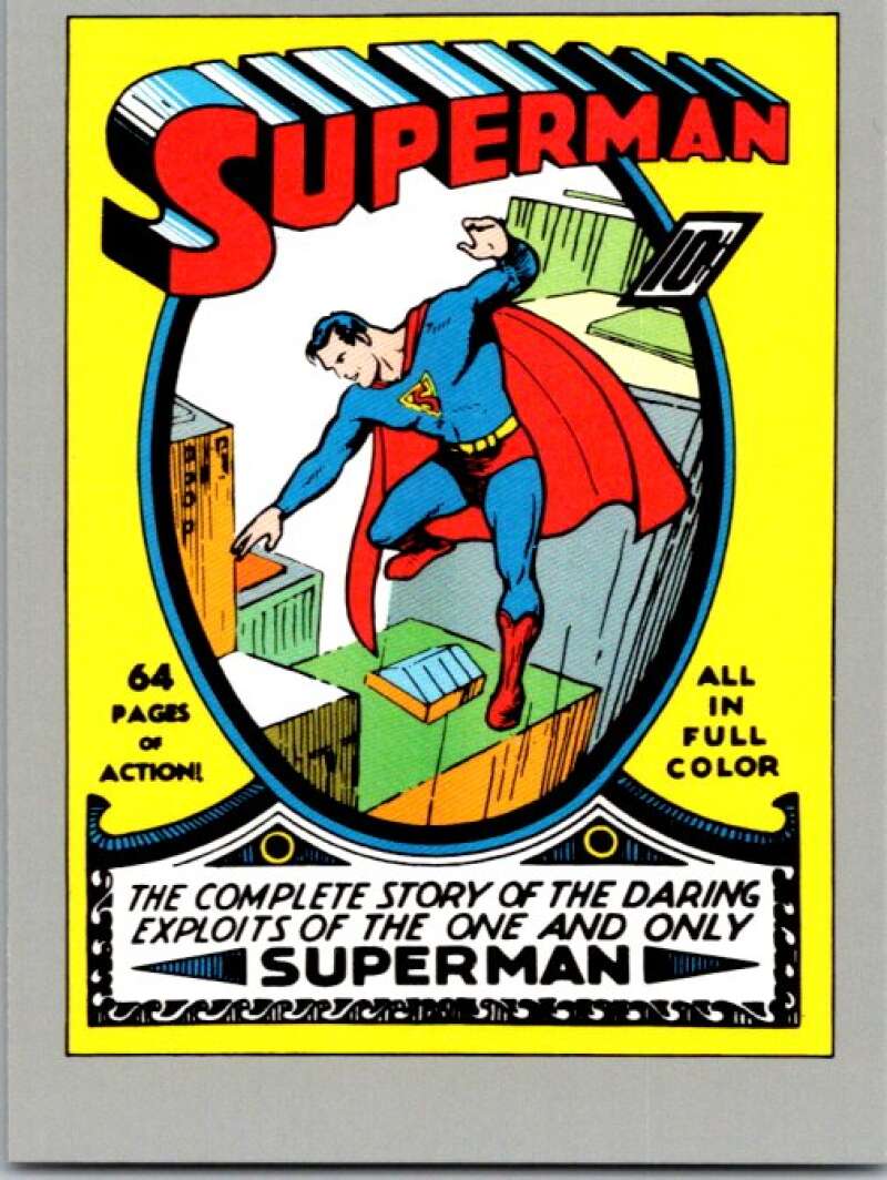 1991 Impel DC Comics #177 Superman #1  V36716