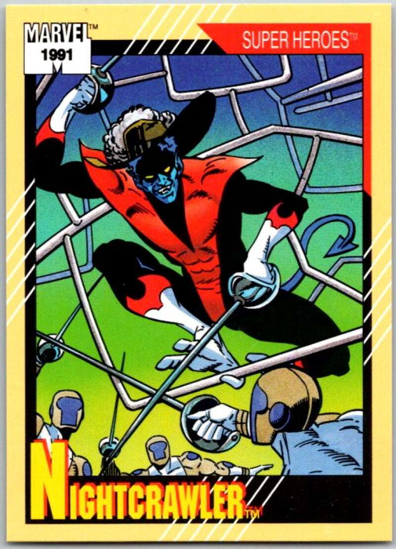 1991 Impel Marvel Universe #11 Nightcrawler   V36730