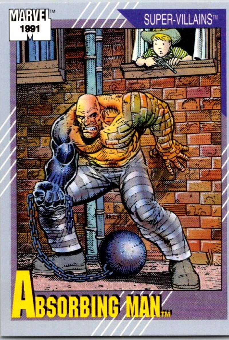 1991 Impel Marvel Universe #74 Absorbing Man   V36744