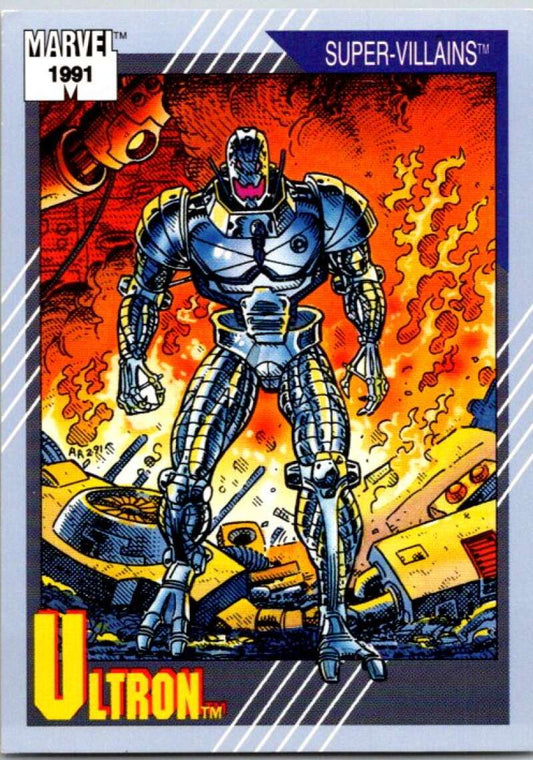 1991 Impel Marvel Universe #84 Ultron   V36746