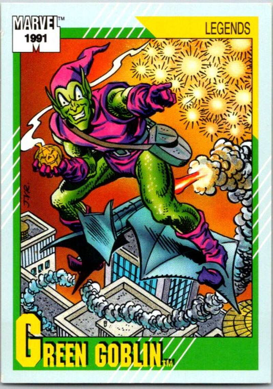 1991 Impel Marvel Universe #141 Green Goblin   V36768