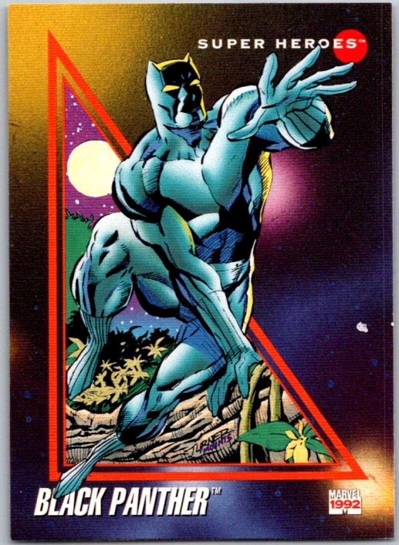 1992 Impel Marvel Universe #23 Black Panther   V36779