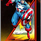 1992 Impel Marvel Universe #37 Captain America   V36783