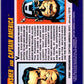 1992 Impel Marvel Universe #94 Punisher and Captain America   V36794