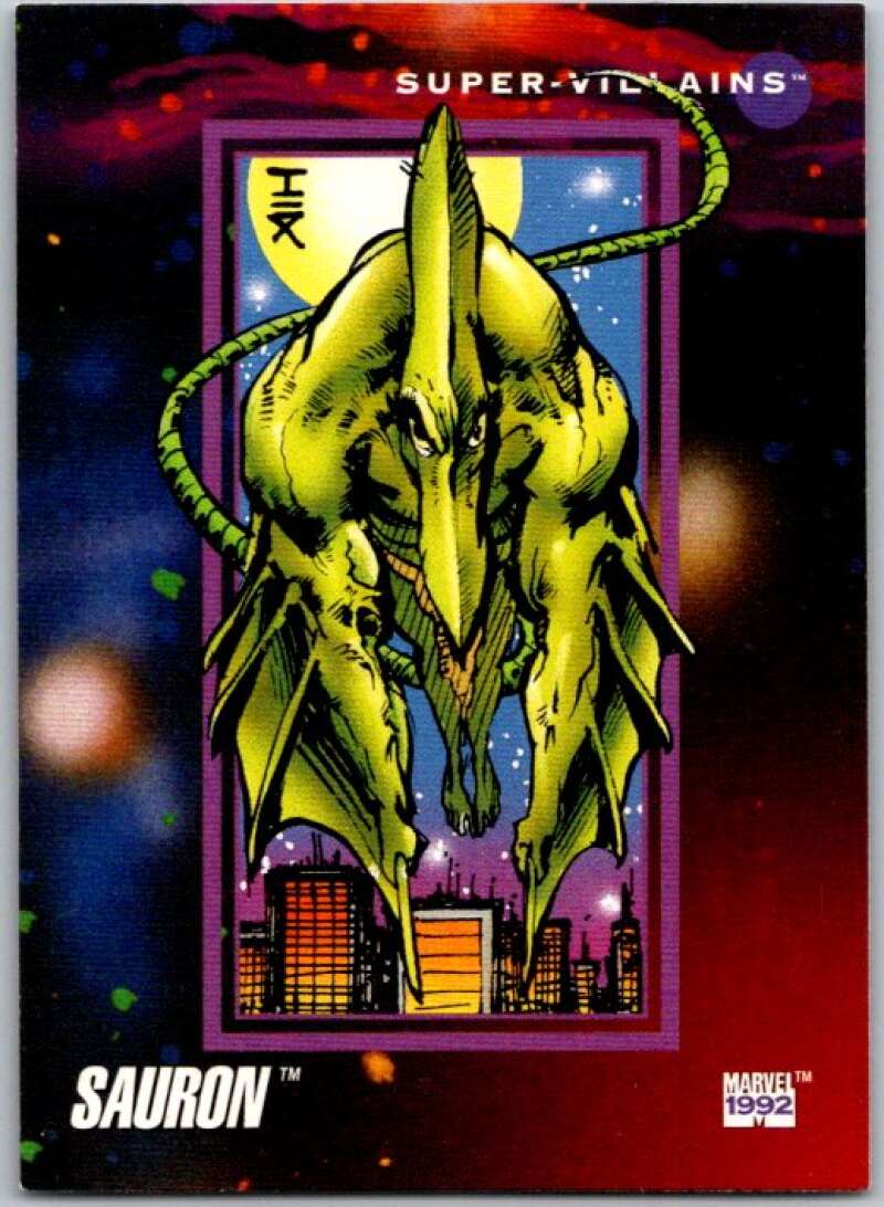 1992 Impel Marvel Universe #116 Sauron   V36805