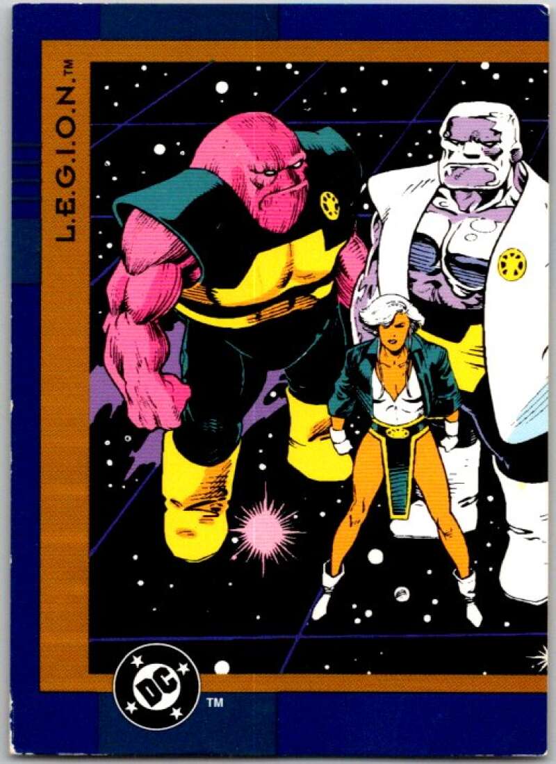 1993 SkyBox DC Comics #16 L.E.G.I.O.N. - Grav, Strata, Stealth  V36846