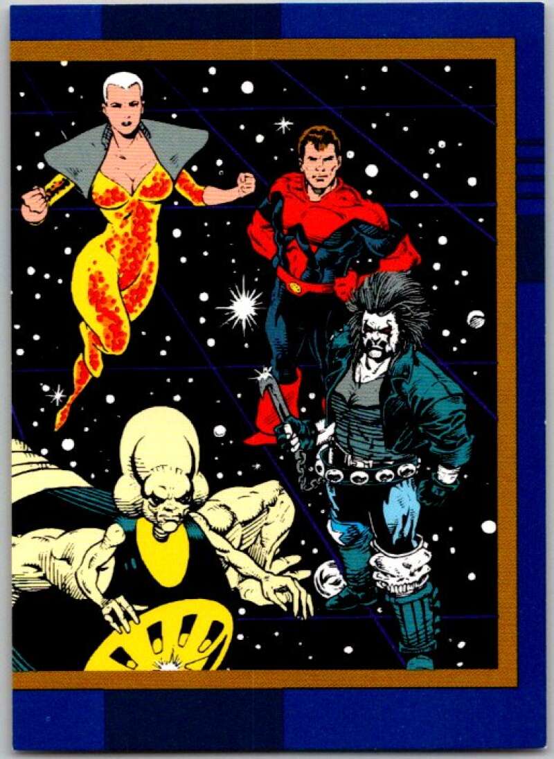 1993 SkyBox DC Comics #18 L.E.G.I.O.N. - Lady Quark, Captain Comet  V36848