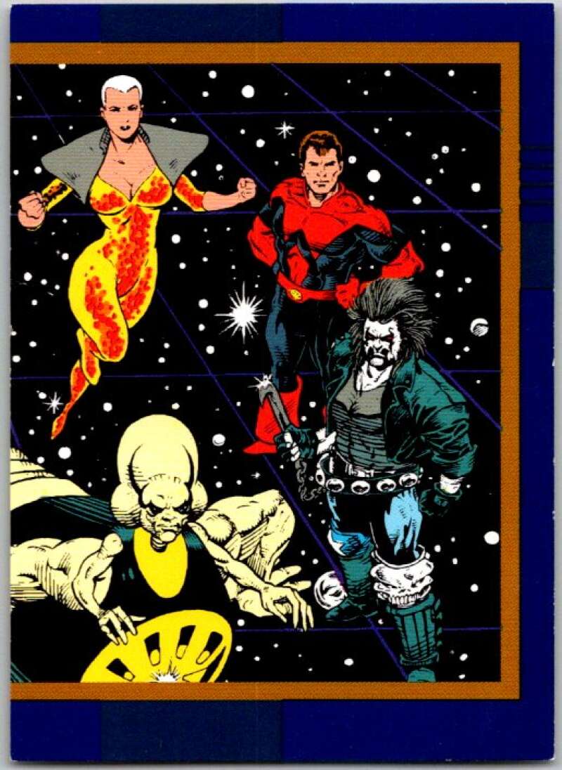1993 SkyBox DC Comics #18 L.E.G.I.O.N. - Lady Quark, Captain Comet  V36849
