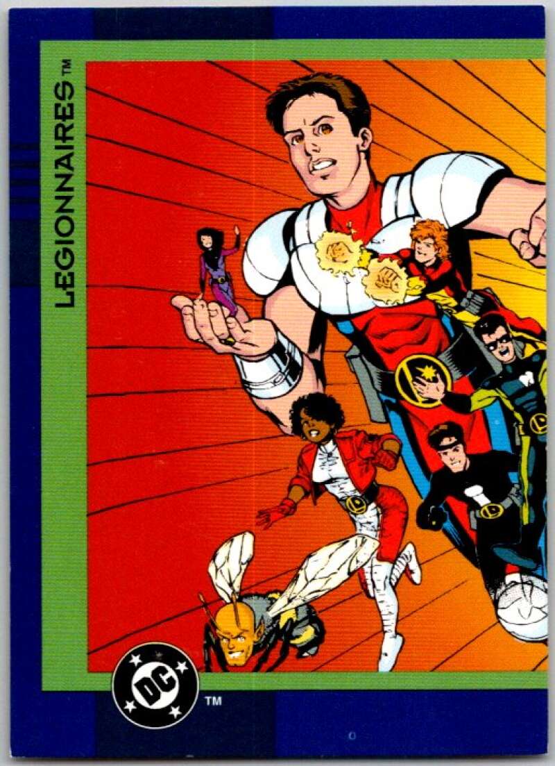 1993 SkyBox DC Comics #19 Legionaires - Violet, Leviathan, Inferno  V36850
