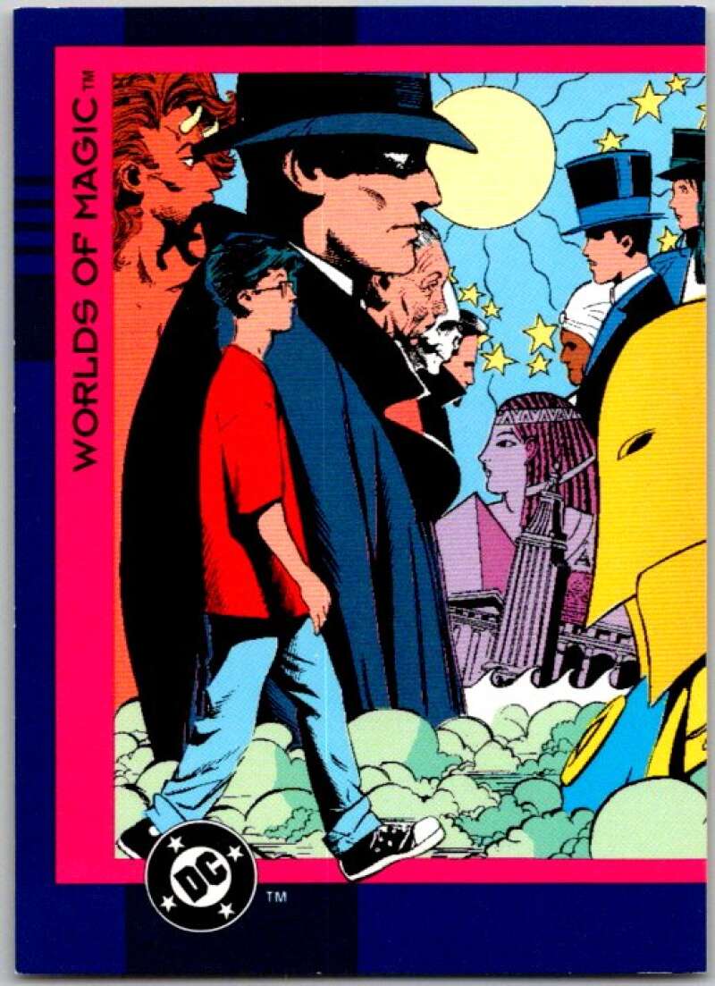 1993 SkyBox DC Comics #25 Worlds of Magic, Luifer, T.Hunter, P.Sranger  V36854
