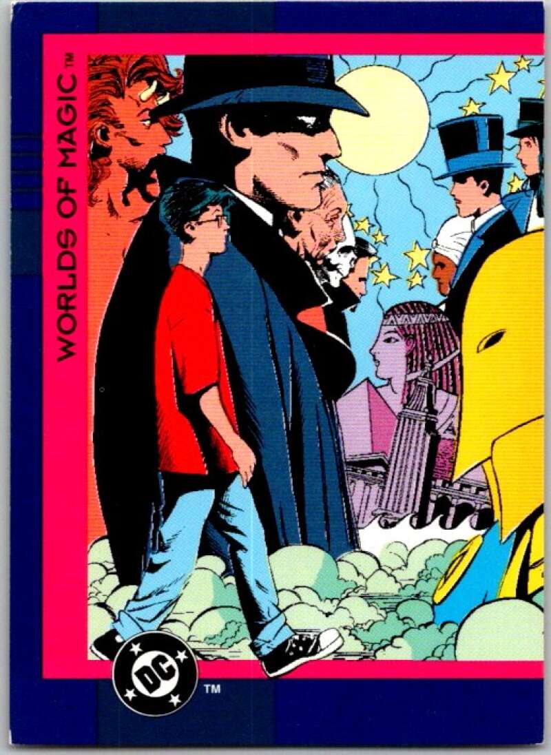 1993 SkyBox DC Comics #25 Worlds of Magic, Luifer, T.Hunter, P.Sranger  V36855