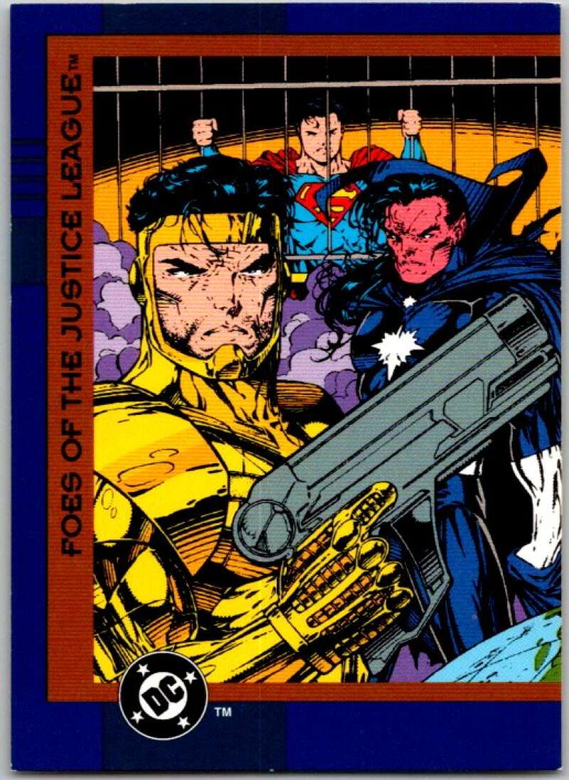 1993 SkyBox DC Comics #28 Foes of the Justice League - Weapons Master  V36857