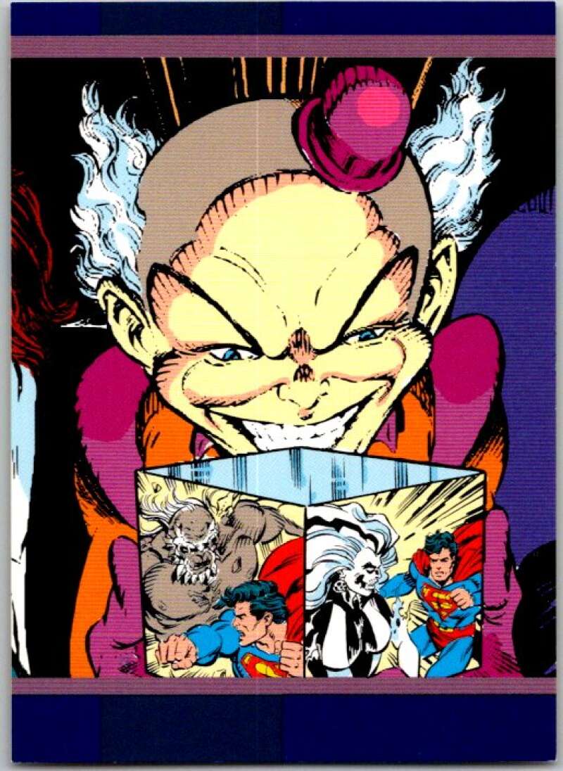1993 SkyBox DC Comics #35 Foes of Superman - Mxyzptlk, Doomsday  V36865