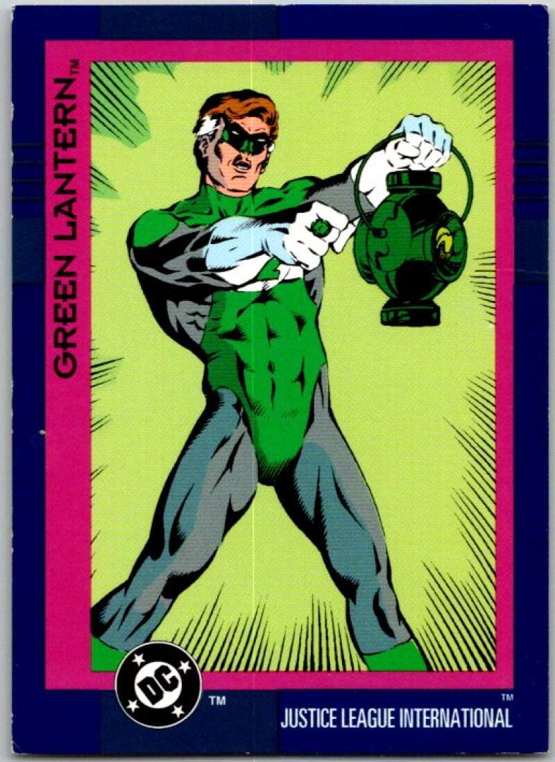 1993 SkyBox DC Comics #44 Justice League International - Green Lantern  V36872