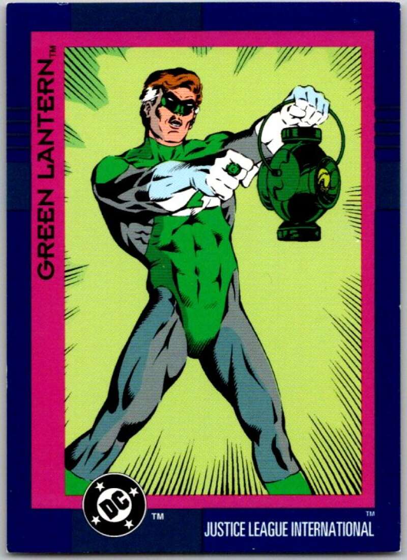 1993 SkyBox DC Comics #44 Justice League International - Green Lantern  V36873