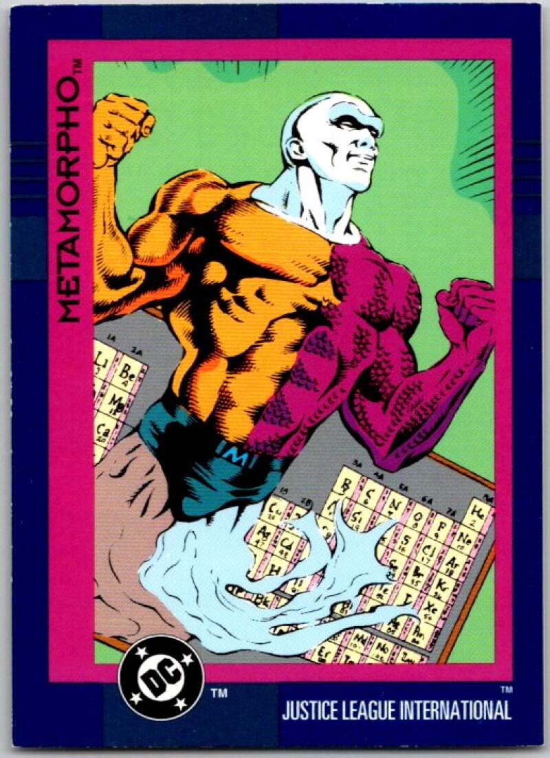 1993 SkyBox DC Comics #46 Justice League International - Metamorpho  V36874