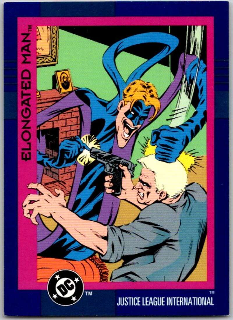 1993 SkyBox DC Comics #49 Justice League International - Elongated Man  V36877