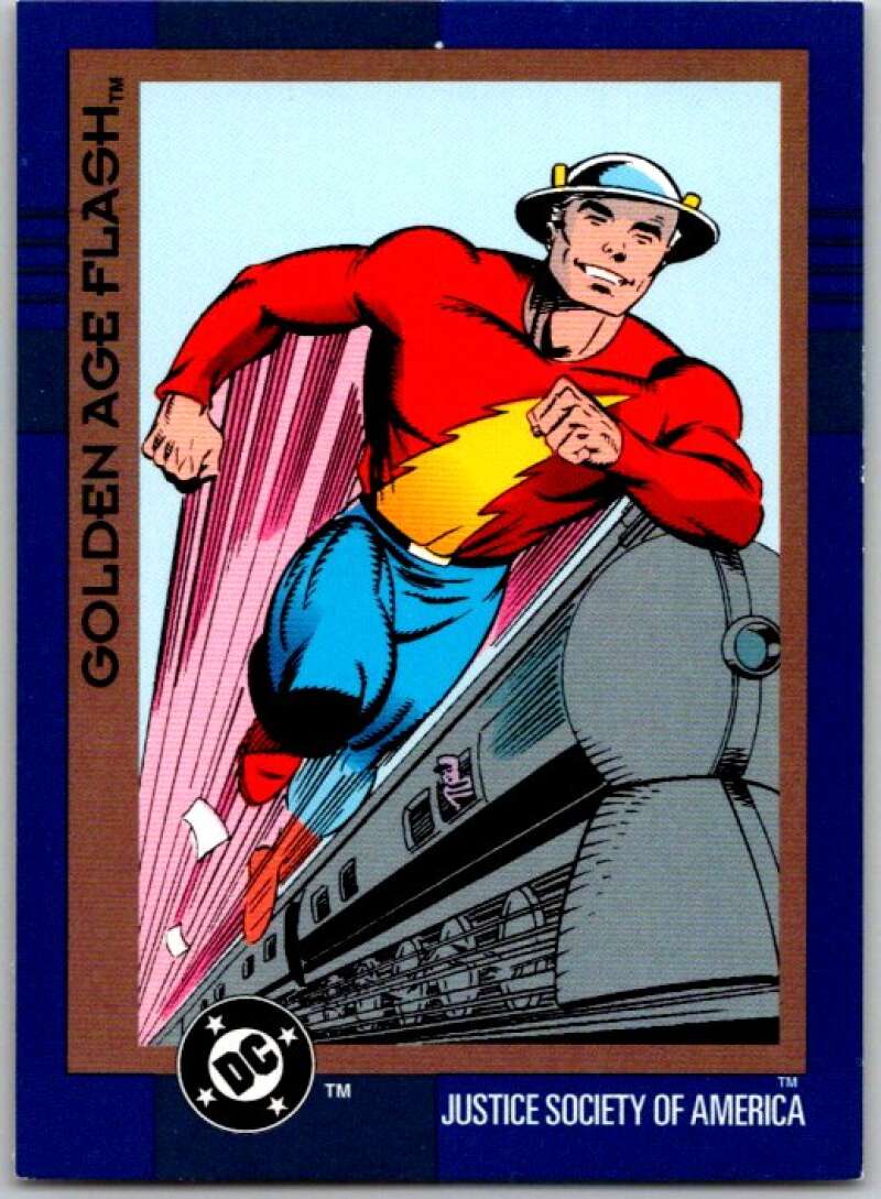 1993 SkyBox DC Comics #51 Justice Society of America -  Flash  V36879