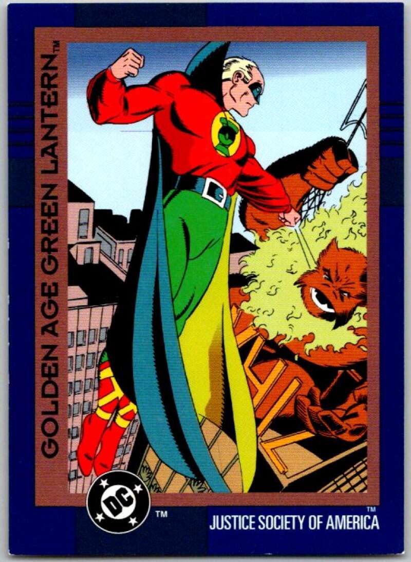 1993 SkyBox DC Comics #52 Justice Society of America - Green Lantern  V36880