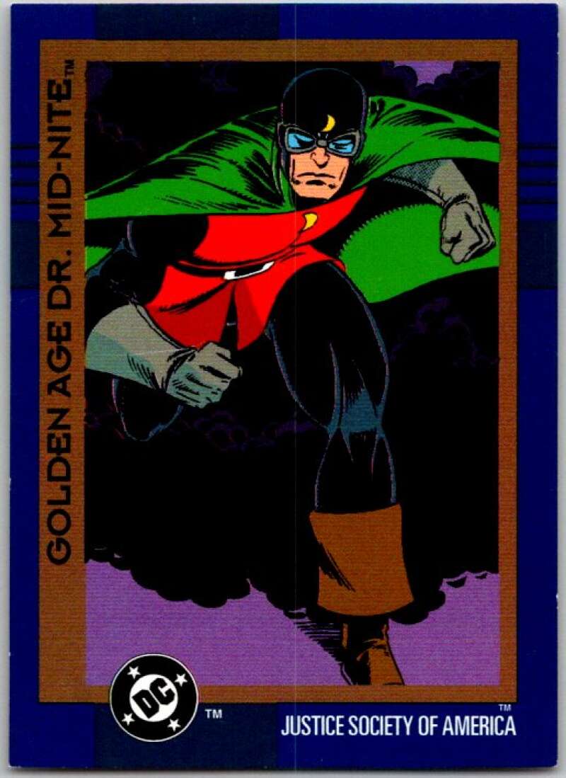 1993 SkyBox DC Comics #54 Justice Society of America - Dr. Mid-Nite  V36881